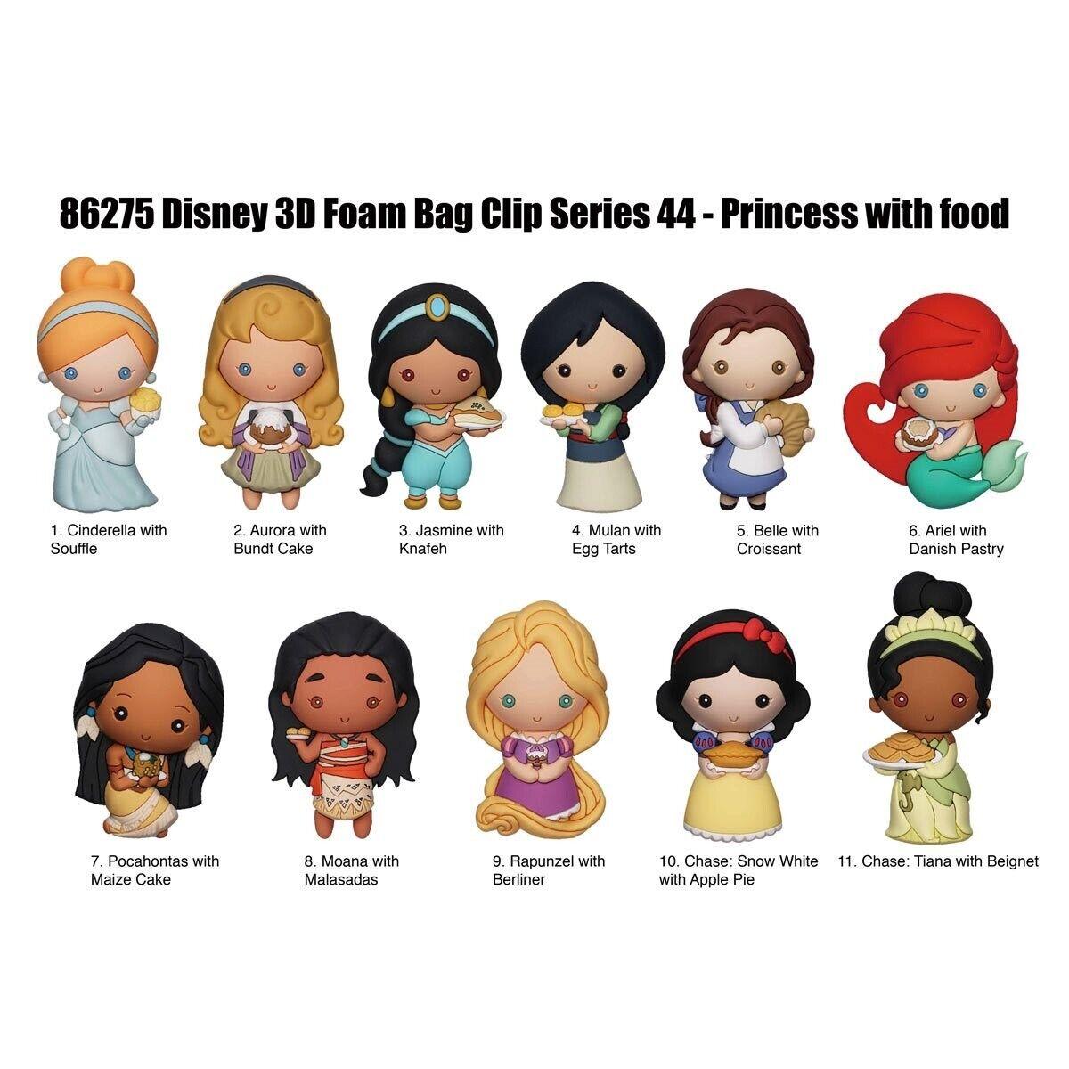3D Foam Figural Bag Clip - Disney Princess - Series 44 - Hobby Champion Inc