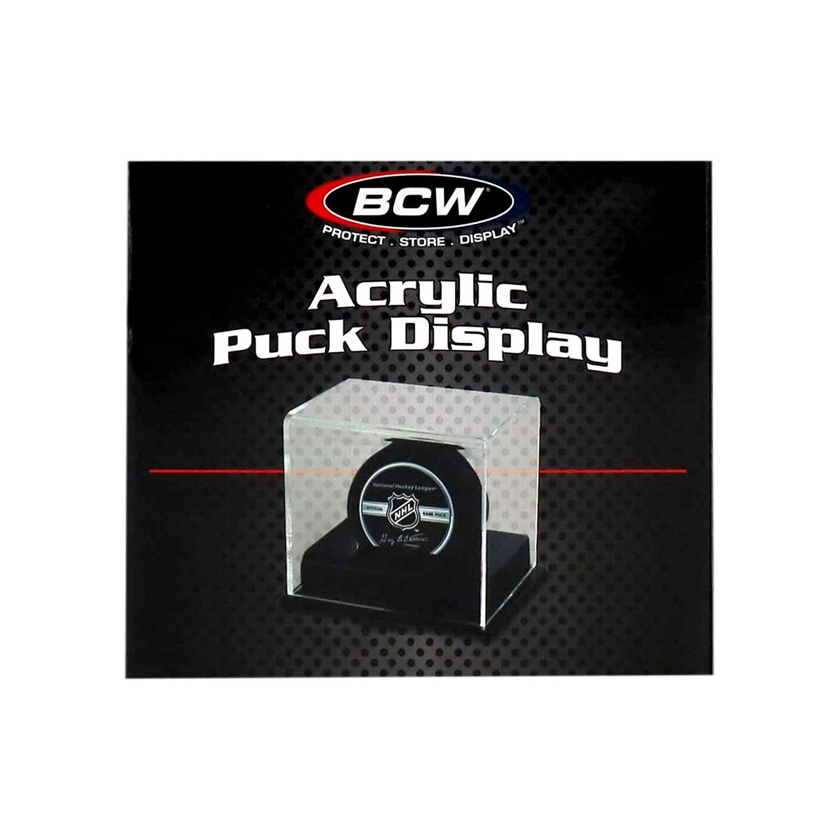BCW - Hockey - Boîtier présentoir / support de luxe pour rondelle