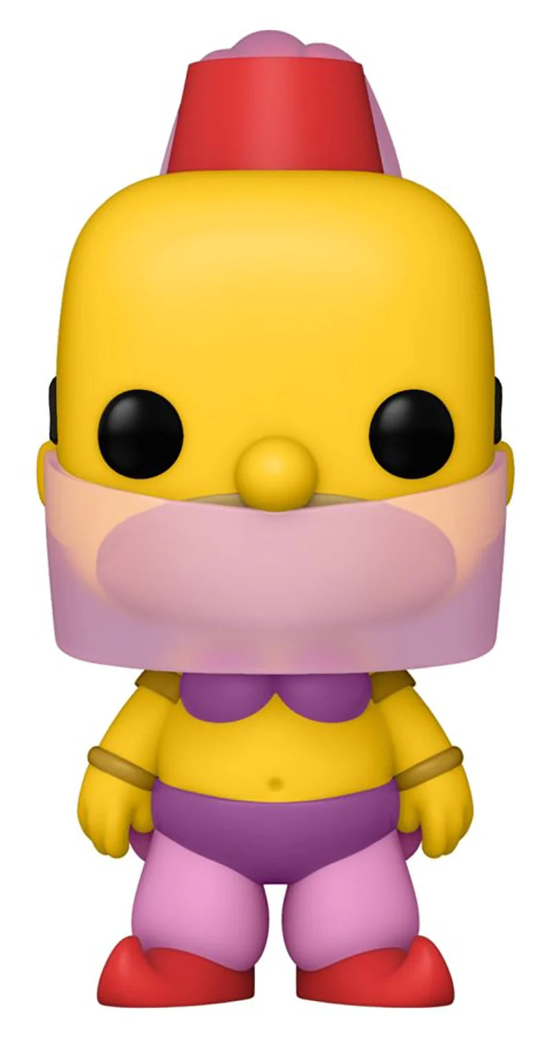 Pop! Television - The Simpsons - Belly Dancer Homer - #1144 - 2021 Summer Virtual Funkon LIMITED Edition - 0
