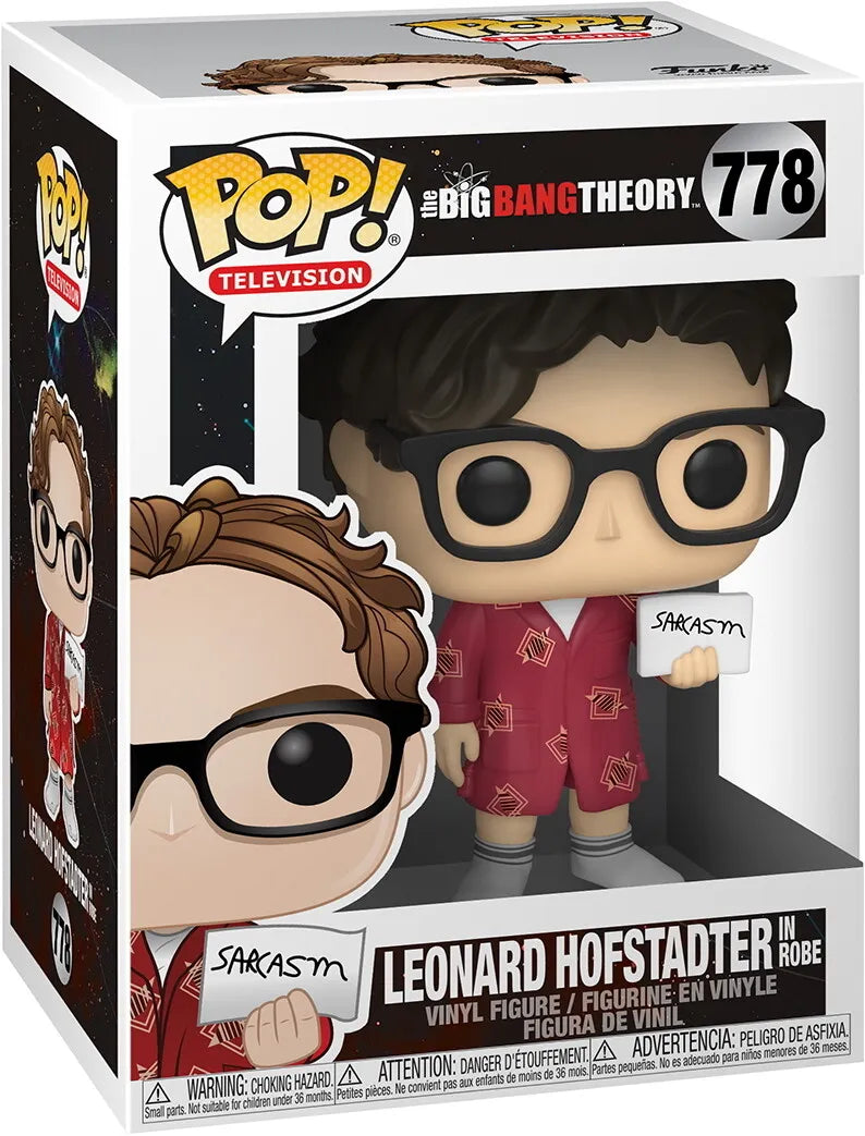 Pop! Television - The Big Bang Theory - Leonard Hofstadter In Robe - #778