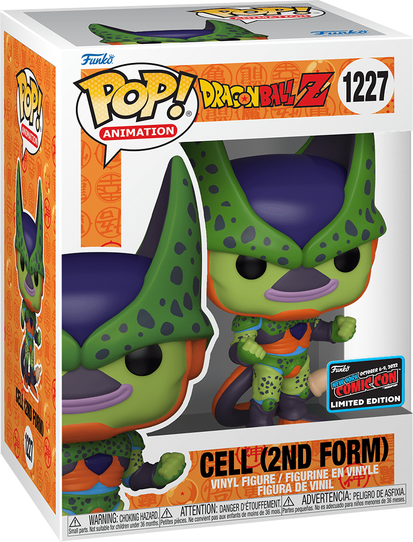 Pop! Animation - Dragon Ball Z - Cell (2nd Form) - #1227 - EXCLUSIVE 2022 Fall Convention LIMITED Edition