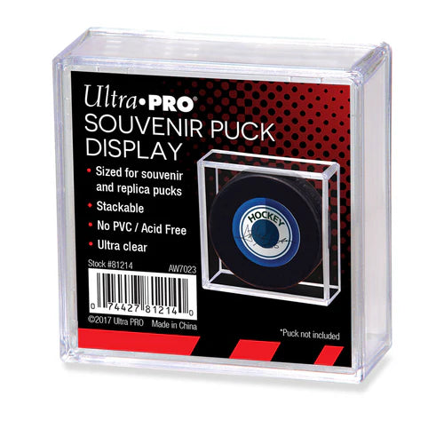 Ultra Pro - Hockey - Boîtier présentoir / support pour rondelle (forme carré)
