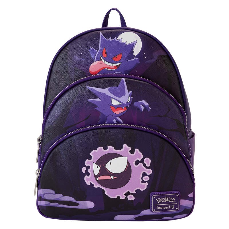 Lougefly - Backpack - Pokémon Gengar Evolution Triple Pocket