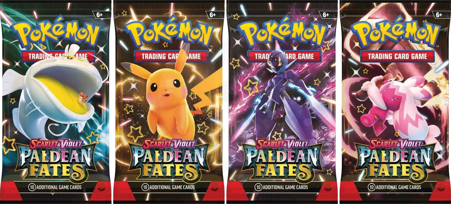 Pokémon - Scarlet & Violet - Paldean Fates - Paquet Booster (10 Cartes) - 0