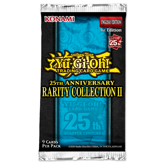 Yu-Gi-Oh! - 25th Anniversary Rarity Collection II - 1st Edition - Booster Pack (9 Cards)