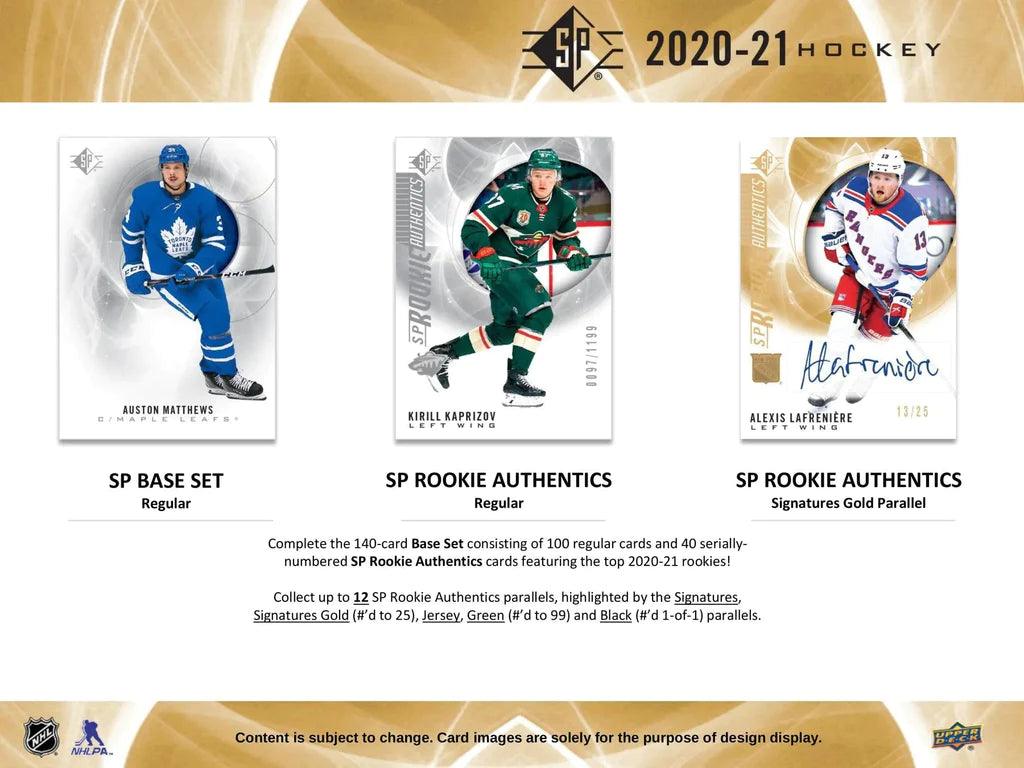 Hockey - 2020/21 - Upper Deck SP - Retail Pack (5 Cards) - Hobby Champion Inc