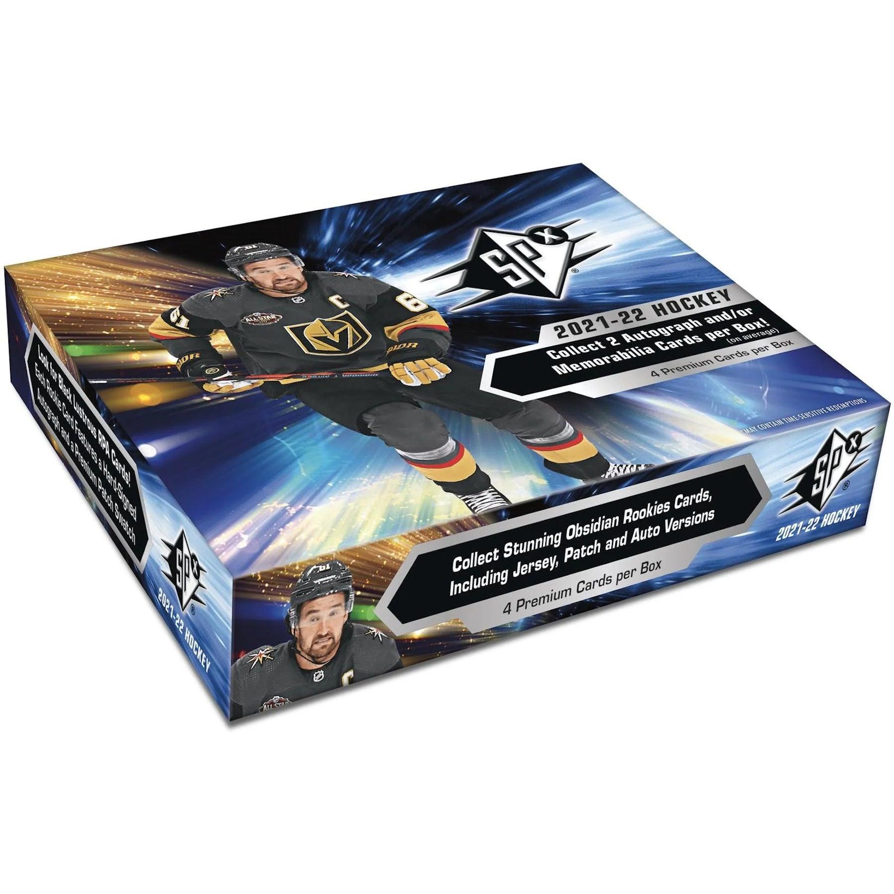 Hockey - 2021/22 - SPx - Hobby Box (4 Cards) - Hobby Champion Inc