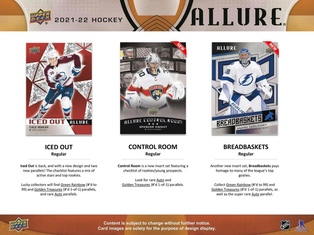 Hockey - 2021/22 - Upper Deck Allure - Hobby Pack (8 Cards) - Hobby Champion Inc