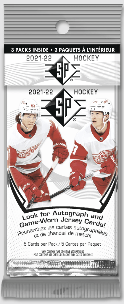 Hockey - 2021/22 - Upper Deck SP - Fat Pack (Includes 3 Retail Packs) - Hobby Champion Inc