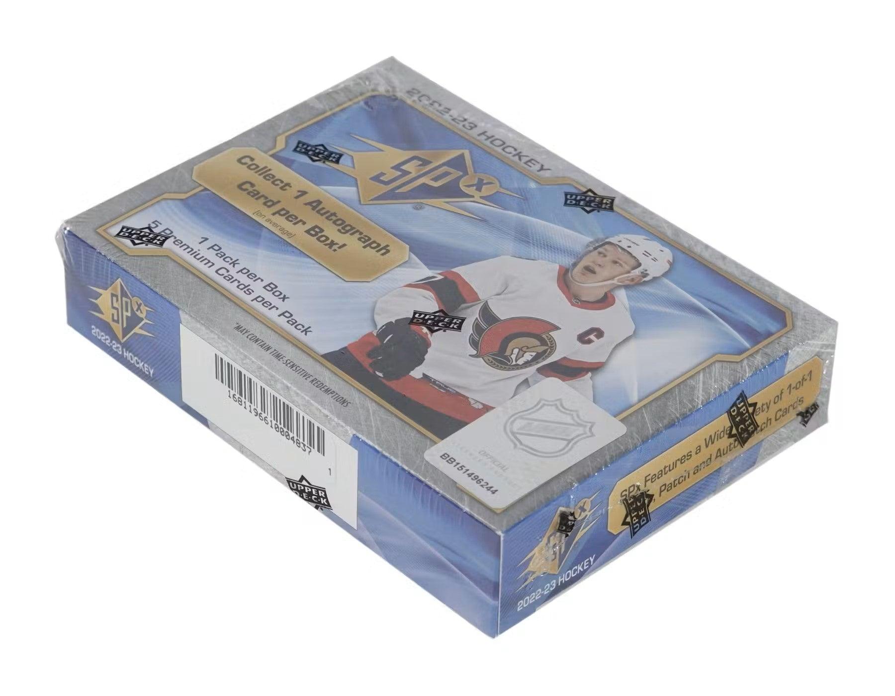 Hockey - 2022/23 - SPx - Hobby Box (5 Cards) - Hobby Champion Inc