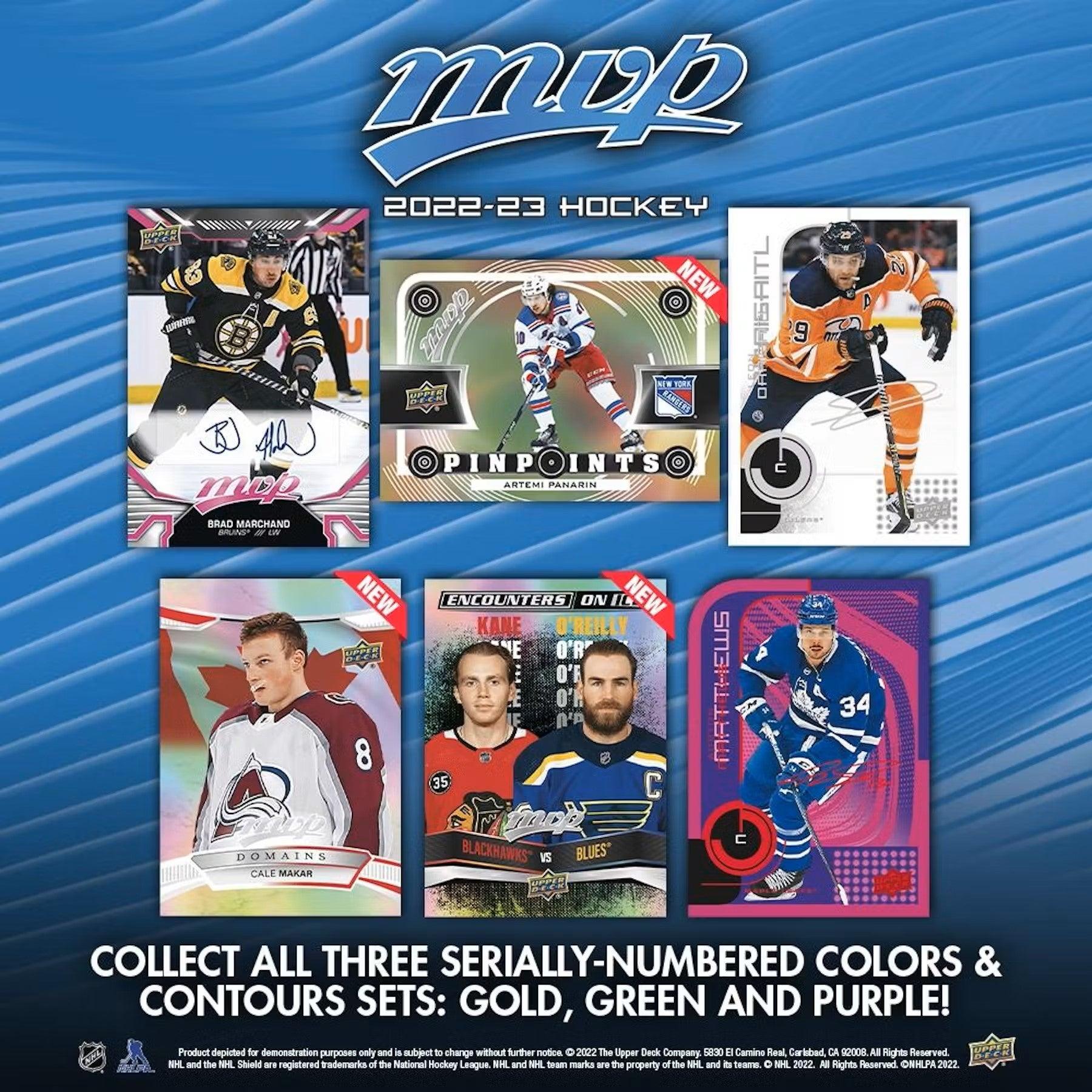 Hockey - 2022/23 - Upper Deck MVP - Hobby Pack (8 Cards) - Hobby Champion Inc