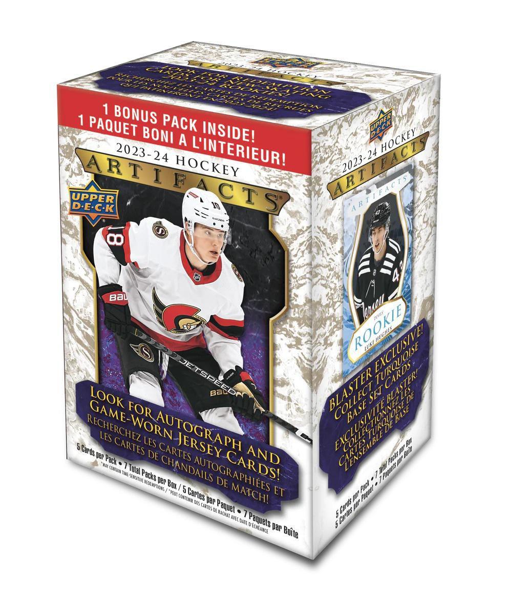 Hockey - 2023/24 - Upper Deck Artifacts - Blaster Box (7 Packs) - Hobby Champion Inc