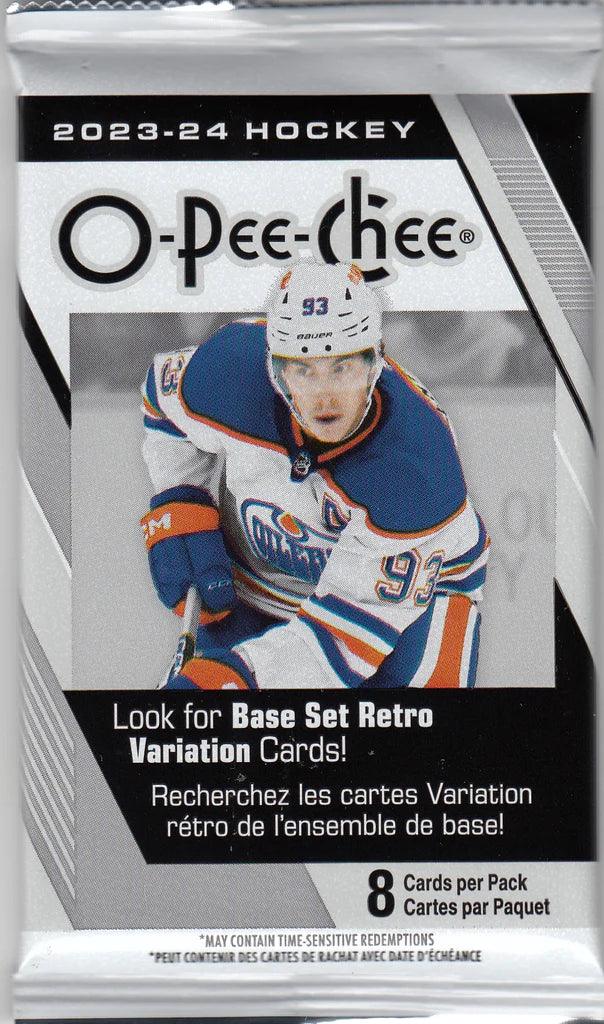 Hockey - 2023/24 - Upper Deck O-Pee-Chee - Retail Pack (8 Cards) - Hobby Champion Inc