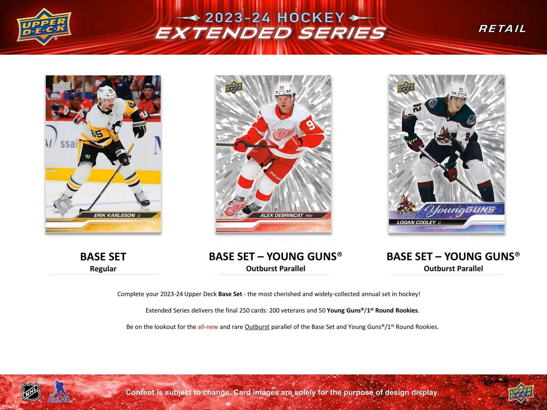 Hockey - 2023/24 - Upper Deck Series Extended - Blaster Box (4 Packs) - Hobby Champion Inc