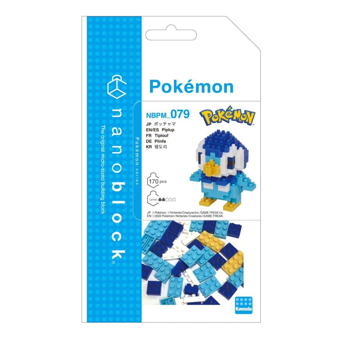 Nanoblock - Pokemon - Piplup - Hobby Champion Inc