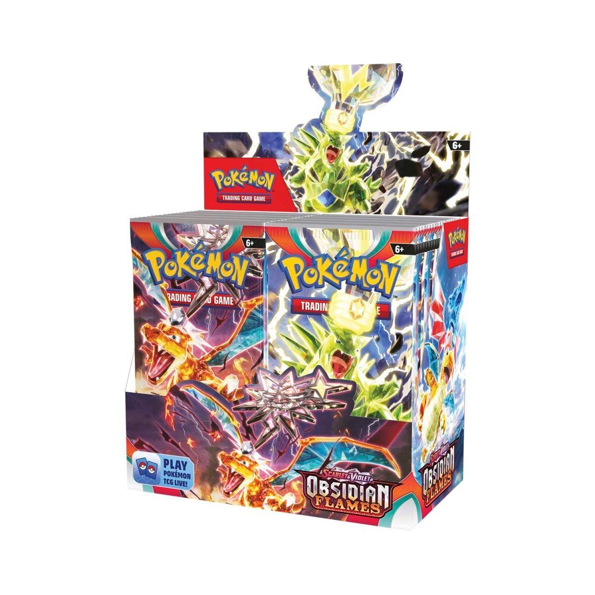 Pokemon Booster Box (36 Packs) - Scarlet & Violet - Obsidian Flames - Hobby Champion Inc