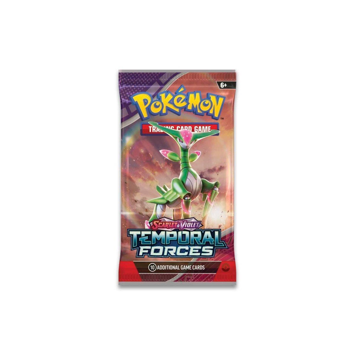 Pokemon Booster Bundle (6 Packs) - Scarlet & Violet - Temporal Forces - Hobby Champion Inc