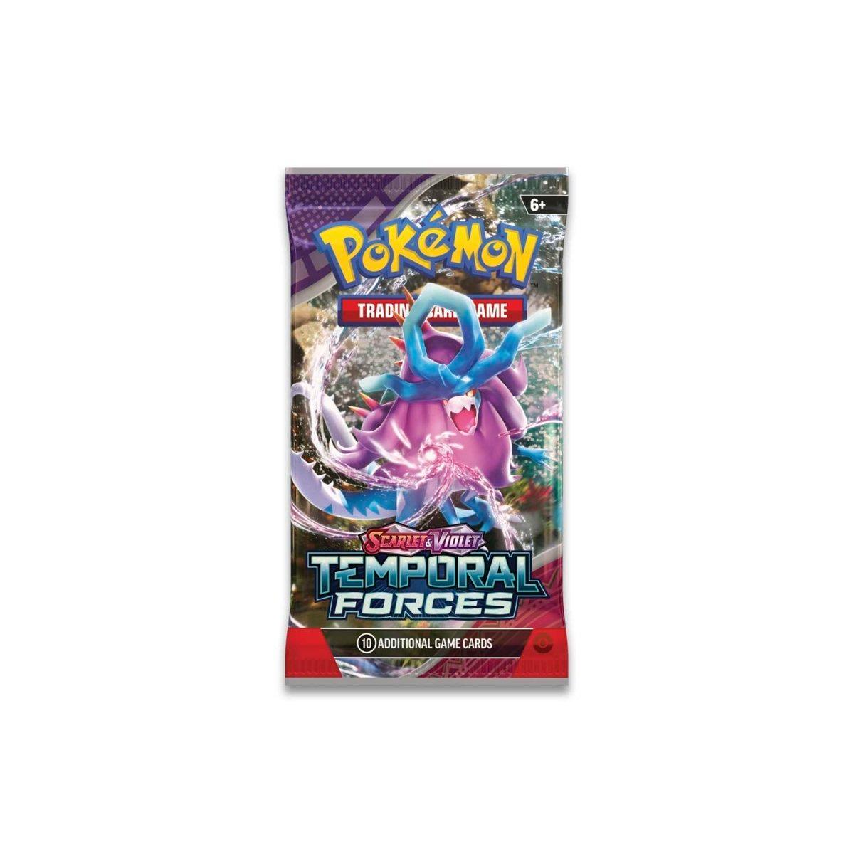 Pokemon Booster Bundle (6 Packs) - Scarlet & Violet - Temporal Forces - Hobby Champion Inc