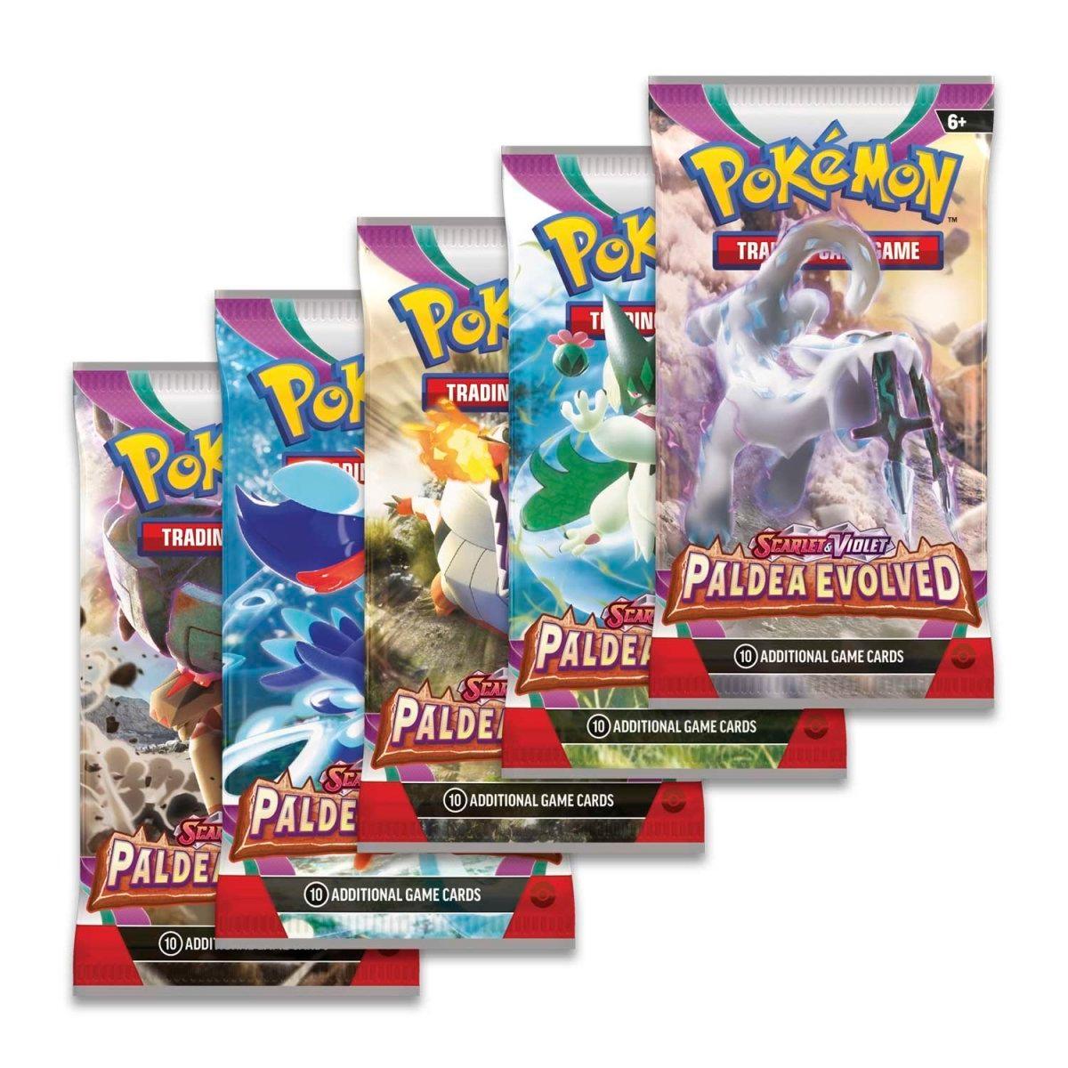 Pokemon Booster Pack (10 Cards) - Scarlet & Violet - Paldea Evolved - Hobby Champion Inc