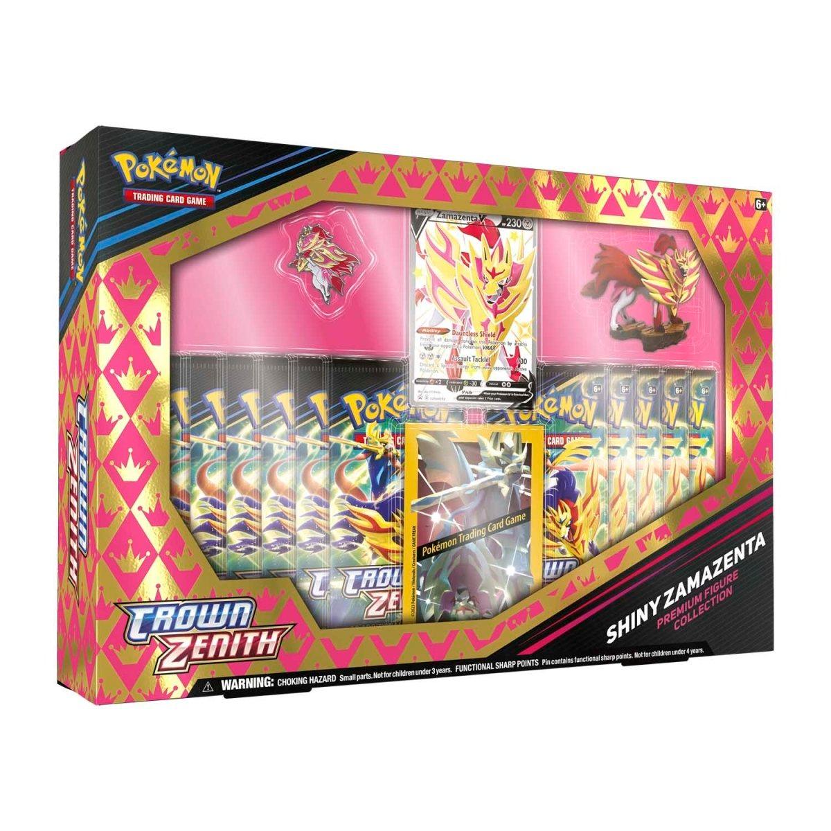 Pokemon Box - Crown Zenith - Premium Figure Collection - Shiny Zamazenta - Hobby Champion Inc