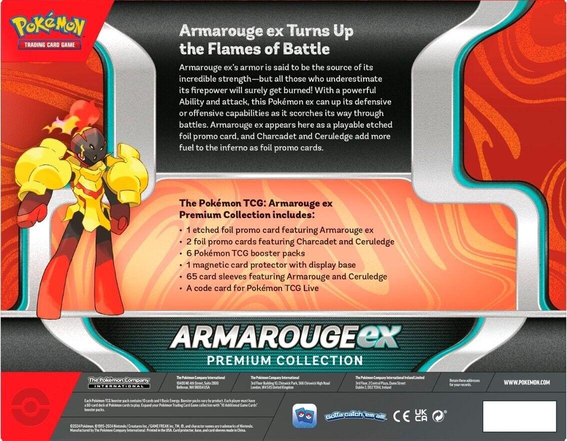 Pokemon Box - Premium Collection - Armarouge ex - Hobby Champion Inc