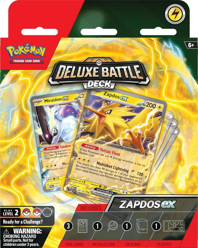 Pokemon Deluxe Battle Deck - Zapdos ex - Hobby Champion Inc