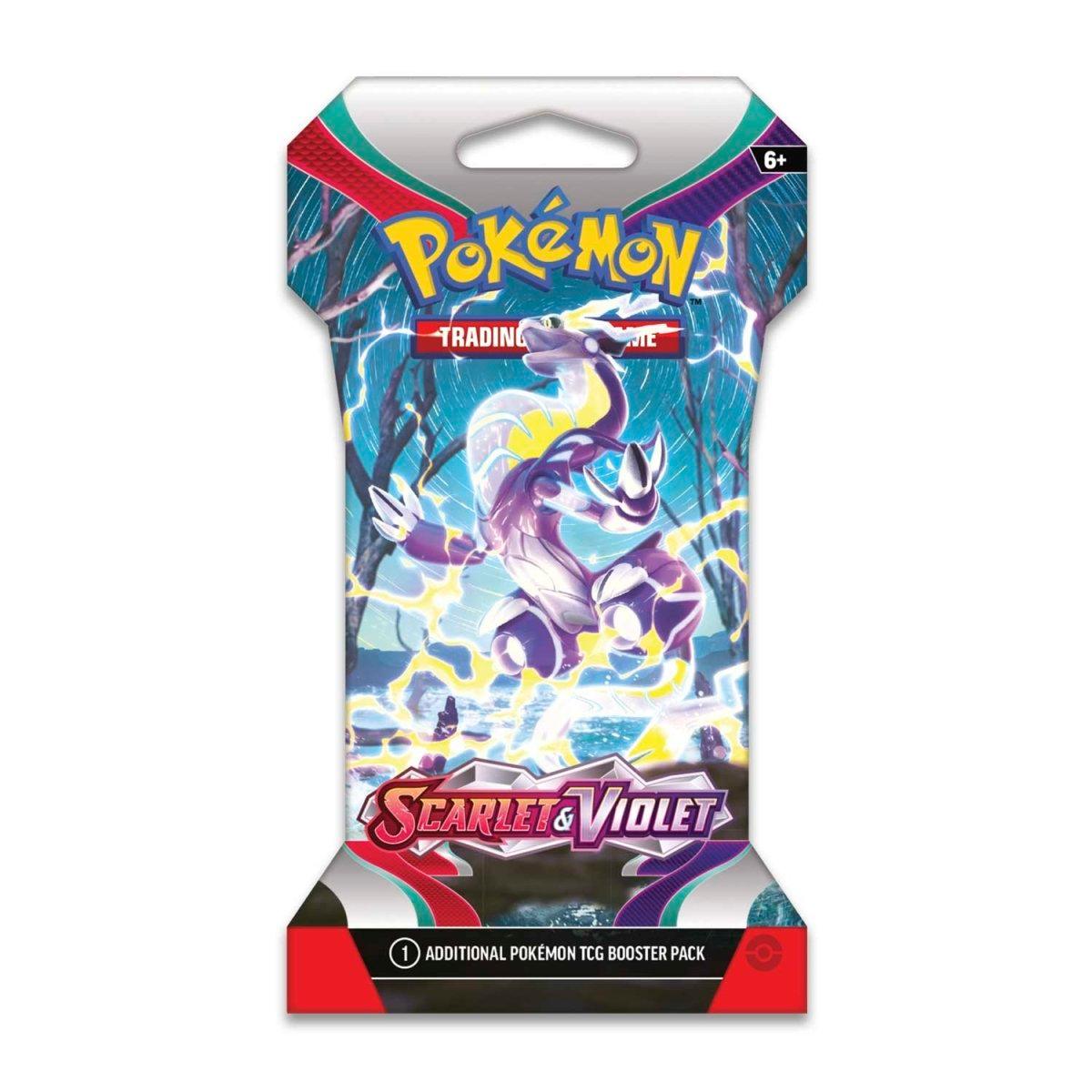 Pokemon Sleeved Booster Pack (10 Cards) - Scarlet & Violet - Hobby Champion Inc