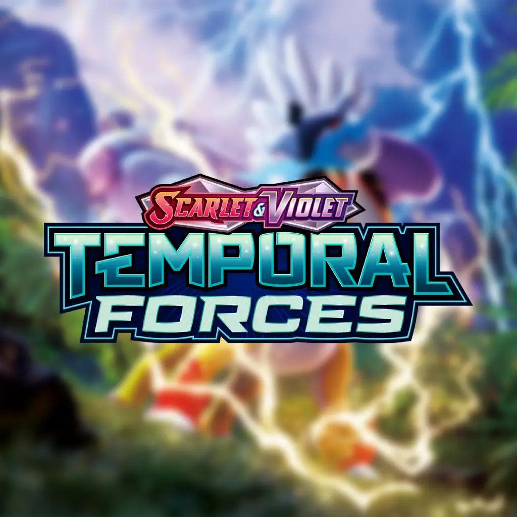 Pokemon Triple Booster Pack - Temporal Forces - 3 Booster Packs & Cleffa Promo Card - Hobby Champion Inc