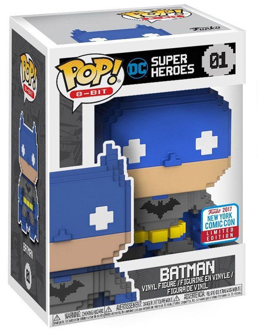 Pop! 8-Bit - DC Super Heroes - Batman - #01 - 2017 New York Comic Con LIMITED Edition - Hobby Champion Inc