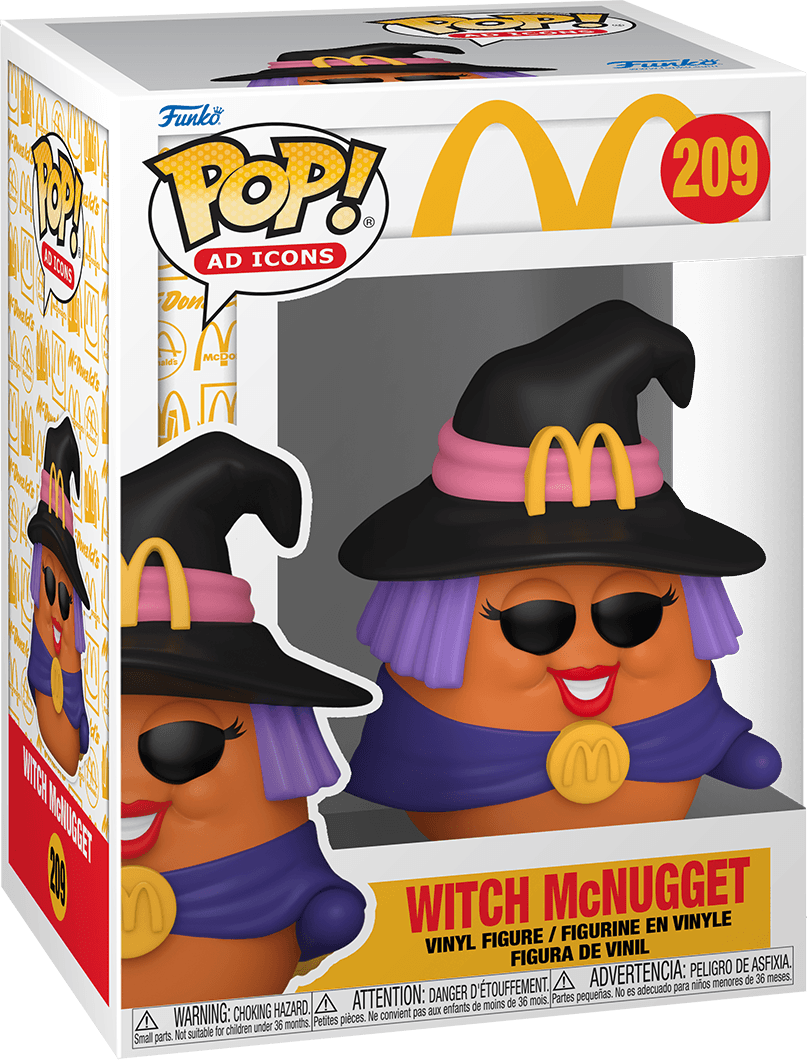 Pop! Ad Icons - McDonalds - Witch McNugget - #209 - Hobby Champion Inc