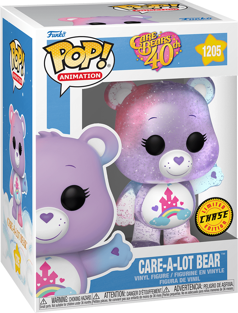 Pop! Animation - Care Bears 40th Anniversary - Care-A-Lot Bear - #1205 - LIMITED CHASE Edition - Hobby Champion Inc