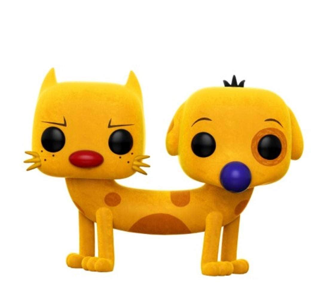 Pop! Animation - Catdog - #221 - FLOCKED 2017 Summer Convention EXCLUSIVE - Hobby Champion Inc