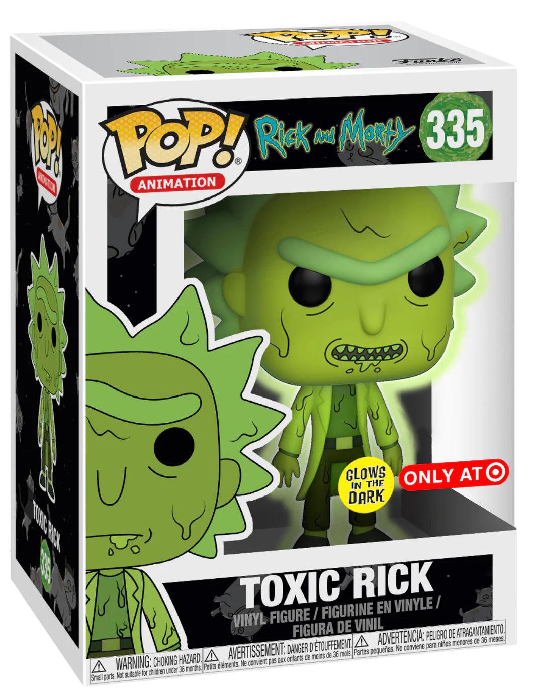 Pop! Animation - Rick And Morty - Toxic Rick - #335 Glow In The Dark & Target EXCLUSIVE - Hobby Champion Inc