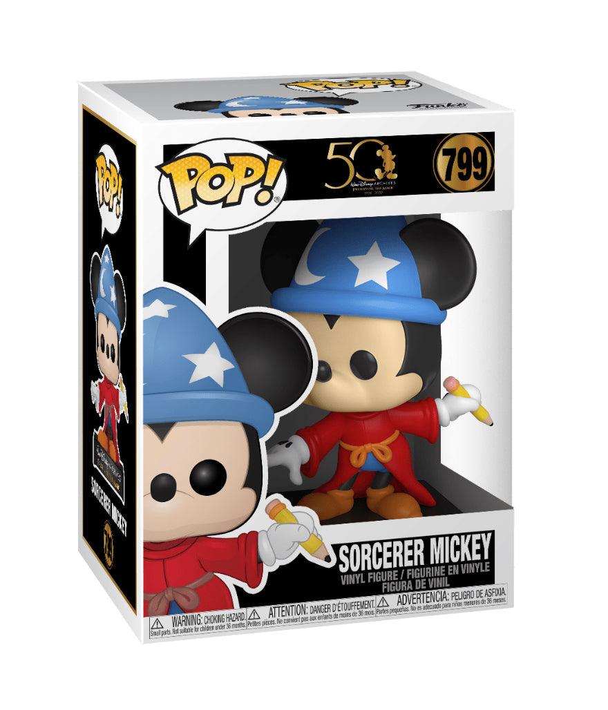 Pop! Disney - 50th Anniversary - Sorcerer Mickey - #799 - Hobby Champion Inc