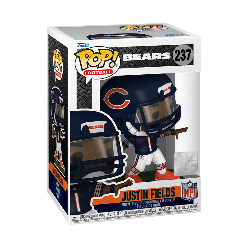 Pop! Football - NFL Chicago Bears - Justin Fields - #237 - Hobby Champion Inc