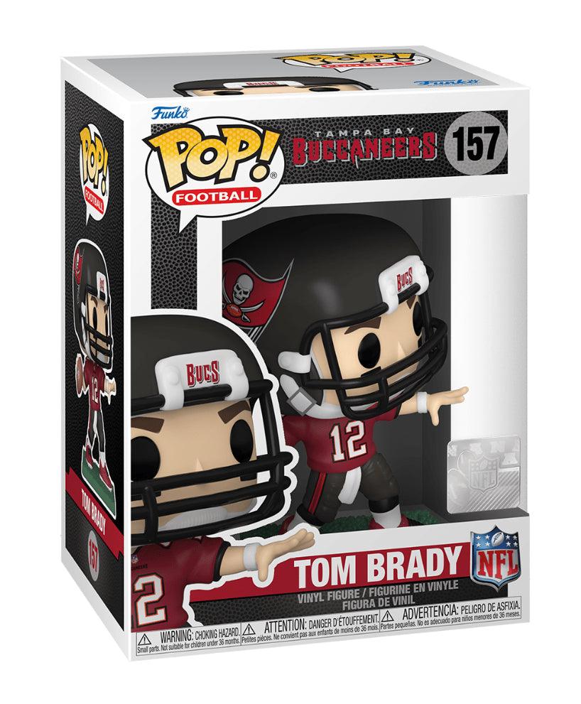 Pop! Football - Tampa Bay Buccaneers - Tom Brady (Red Jersey) - #157 - Hobby Champion Inc