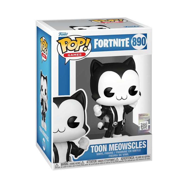 Pop! Games - Fortnite - Toon Meowscles - #890 - Hobby Champion Inc