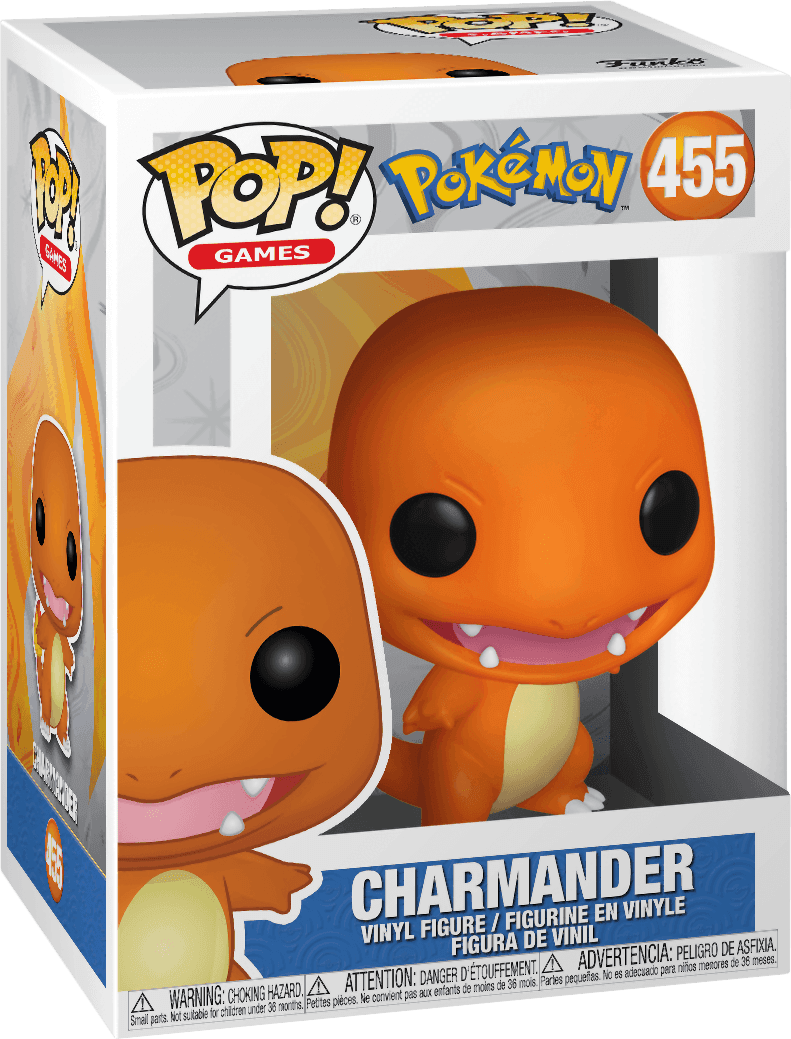 Pop! Games - Pokemon - Charmander - #455 - Hobby Champion Inc