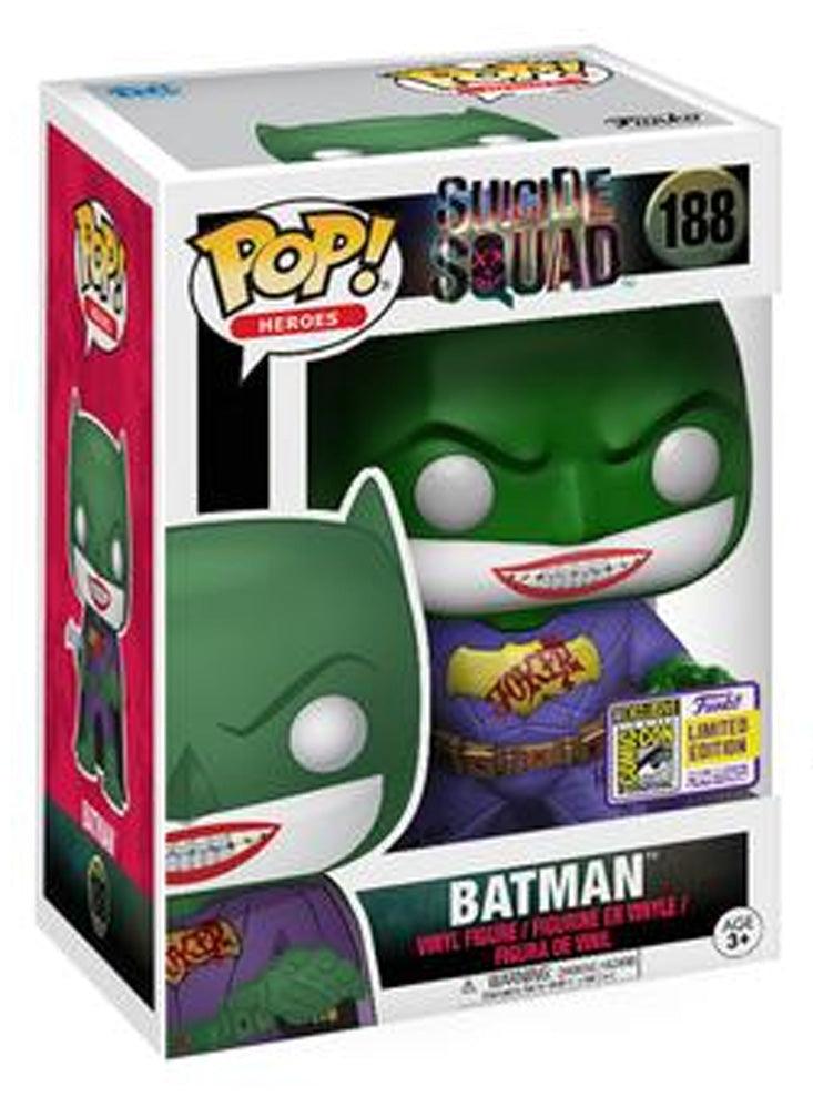 Pop! Heroes - DC - Suicide Squad - Batman - #188 - EXCLUSIVE 2017 San Diego Comic Con LIMITED Edition - Hobby Champion Inc