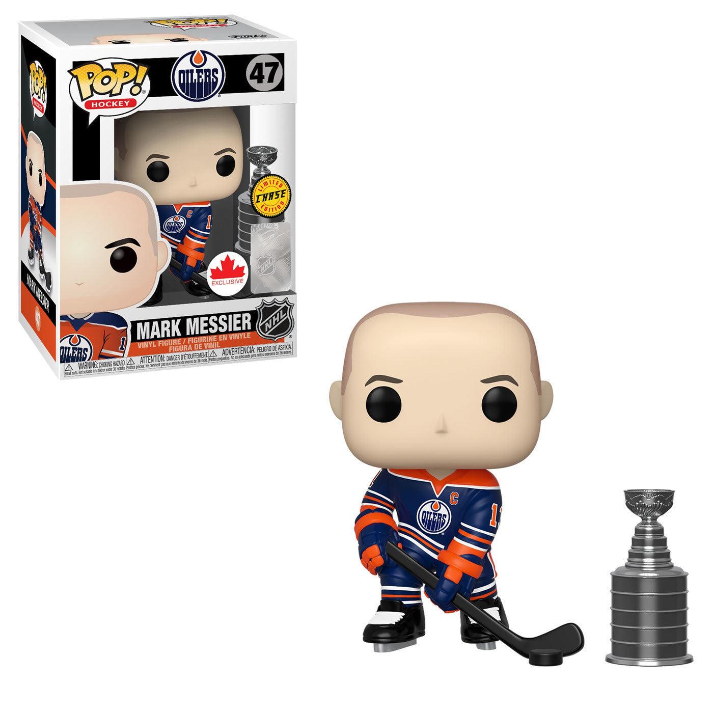Pop! Hockey - Edmonton Oilers - Mark Messier - #47 - LIMITED CHASE Edition & Canada EXCLUSIVE - Hobby Champion Inc
