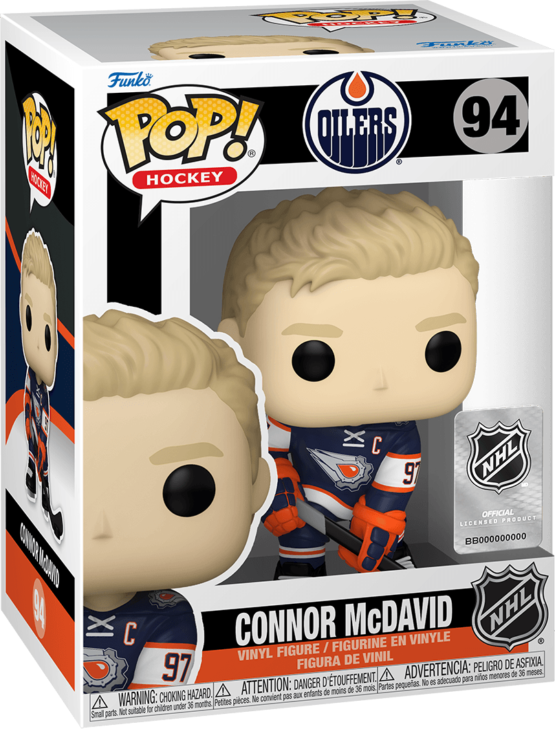 Pop! Hockey - NHL Edmonton Oilers - Connor McDavid - #94 - Hobby Champion Inc
