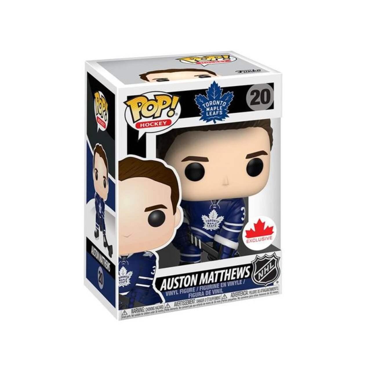 Pop! Hockey - Toronto Maple Leafs - Auston Matthews - #20 - Canada EXCLUSIVE - Hobby Champion Inc