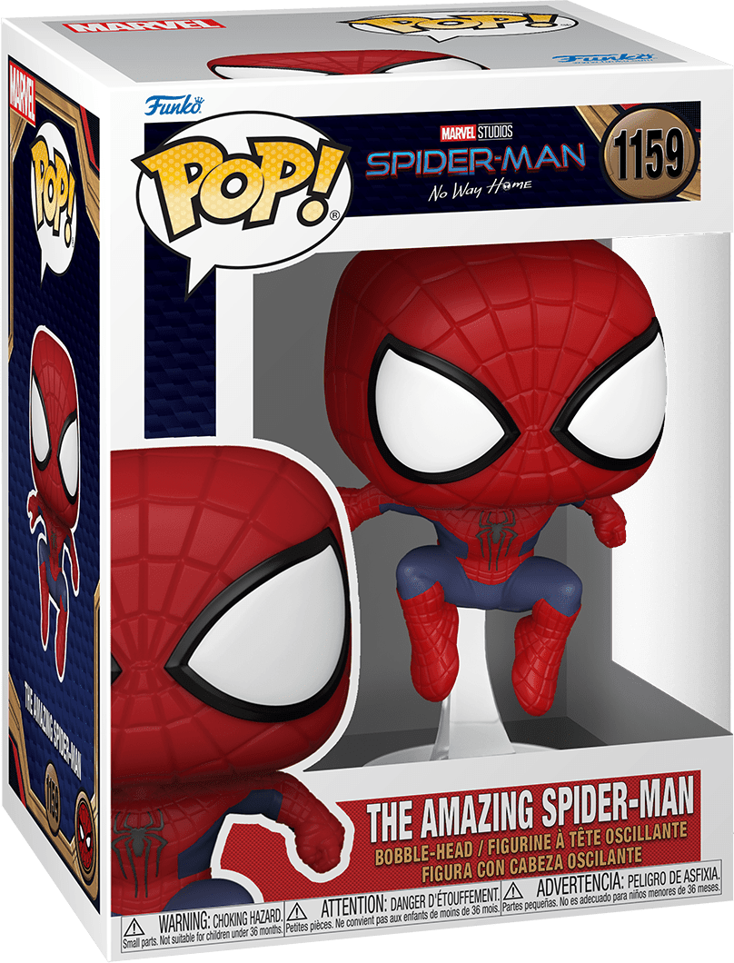 Pop! Marvel - Spider-Man No Way Home - The Amazing Spider-Man - #1159 - Hobby Champion Inc