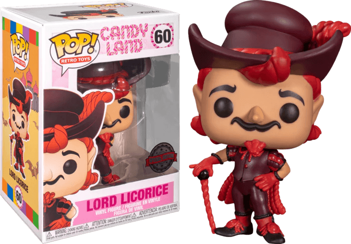Pop! Retro Toys - Candy Land - Lord Licorice - #60 - SPECIAL Edition - Hobby Champion Inc