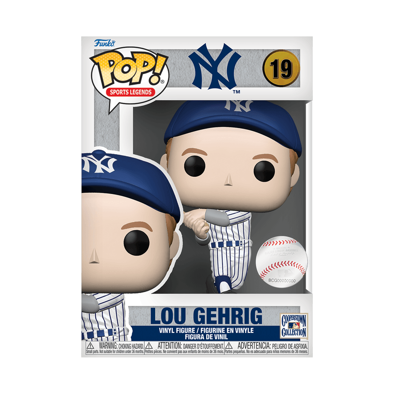 Pop! Sport Legends - Baseball - MLB New York Yankees - Lou Gehrig - #19 - Hobby Champion Inc