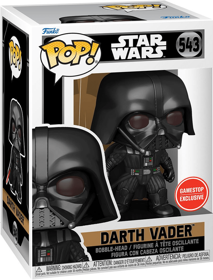 Pop! Star Wars - Darth Vader - #543 - GameStop EXCLUSIVE - Hobby Champion Inc