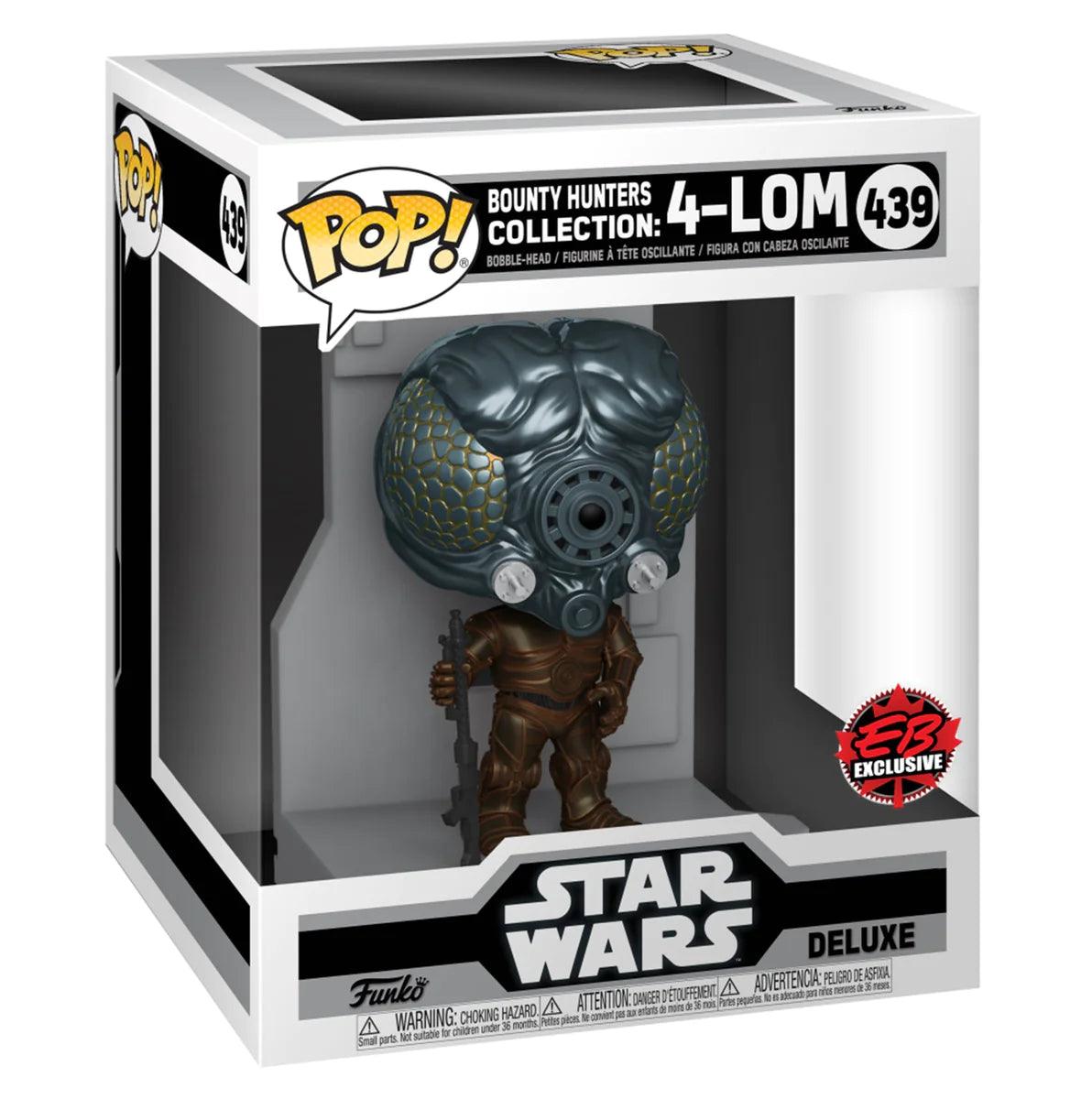 Pop! Super - Star Wars - Boundy Hunters Collection: 4-LOM - #439 - EB Games EXCLUSIVE - Hobby Champion Inc