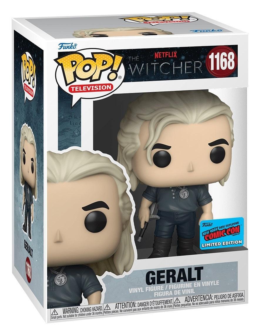 Pop! Television - Netflix - The Witcher - Geralt - #1168 - EXCLUSIVE 2021 New York Comic Con EXCLUSIVE LIMITED - Hobby Champion Inc