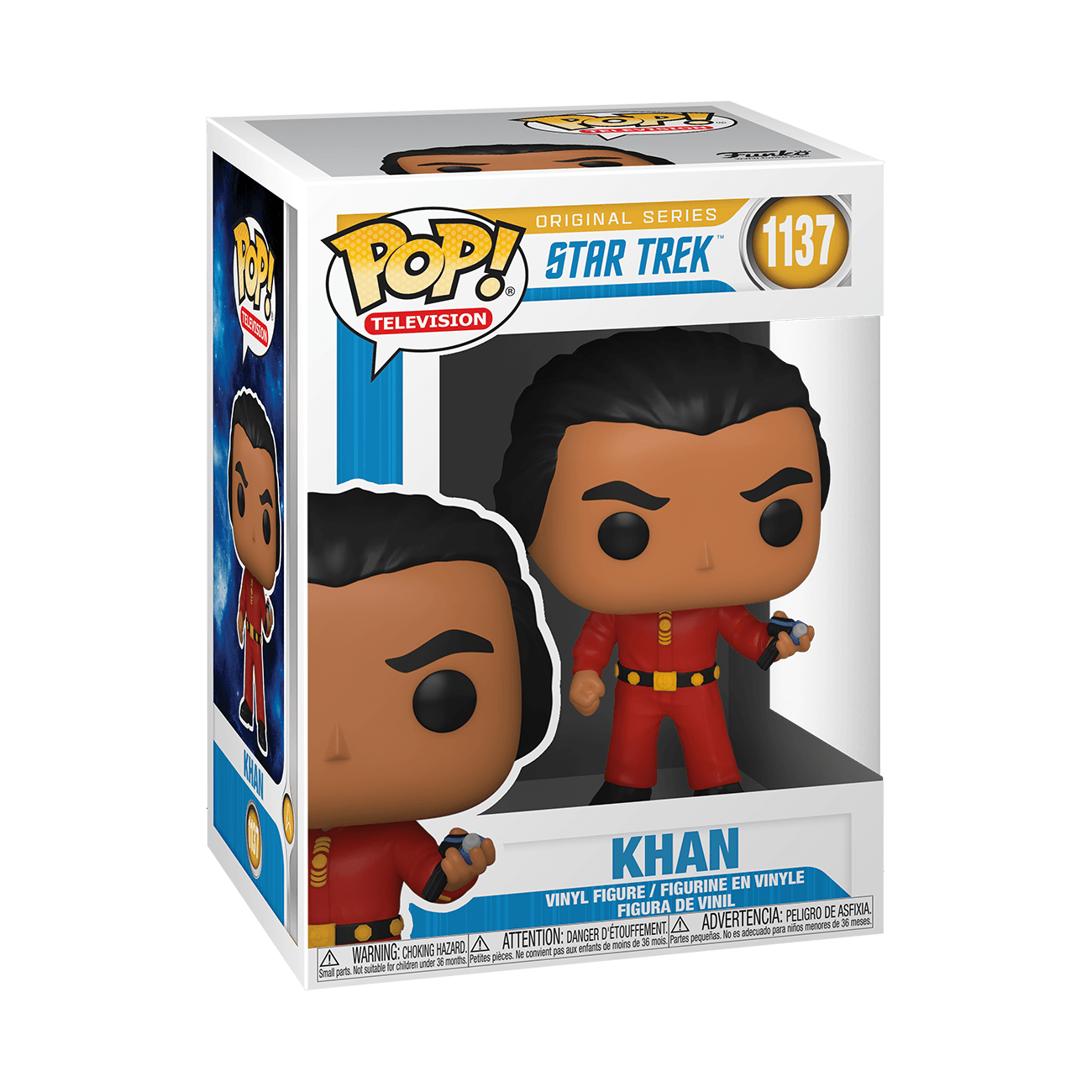 Pop! Television - Star Trek - Khan - #1137 - Hobby Champion Inc
