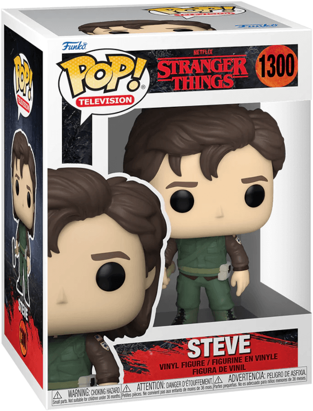 Pop! Television - Stranger Things - Steve - #1300 - Hobby Champion Inc